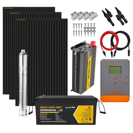 solar panel water pump kit