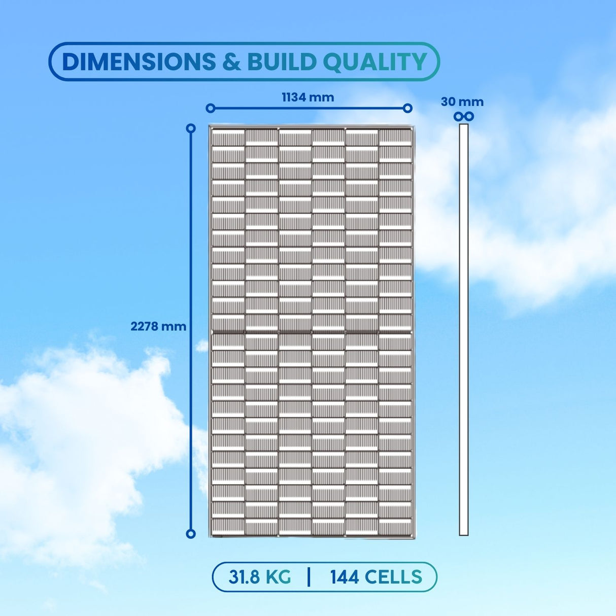 JA Solar JAM72D40 MB (600–605W) N-Type Double Glass Bifacial Module