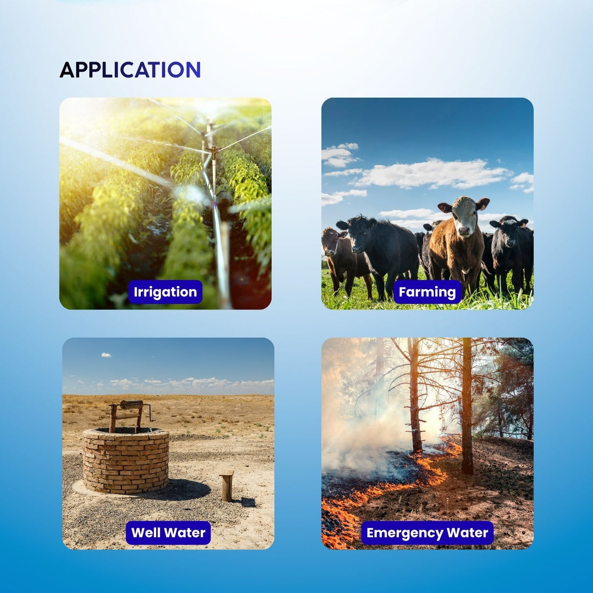 solar water pump for irrigation and farming