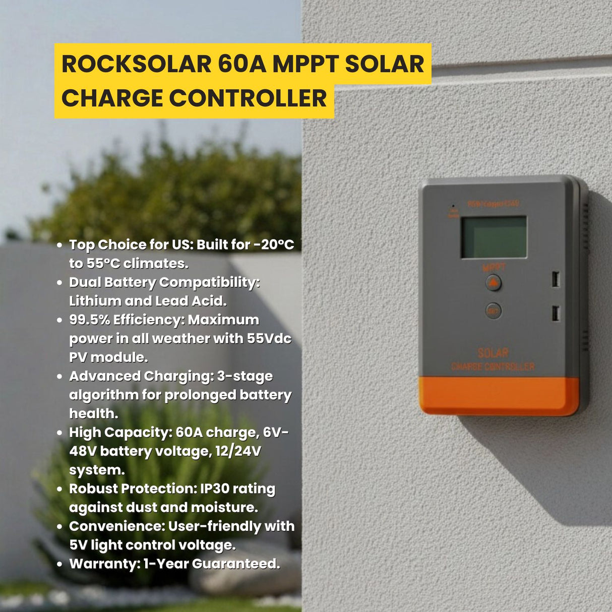 ROCKSOLAR 880W Rigid Solar Panel Kit