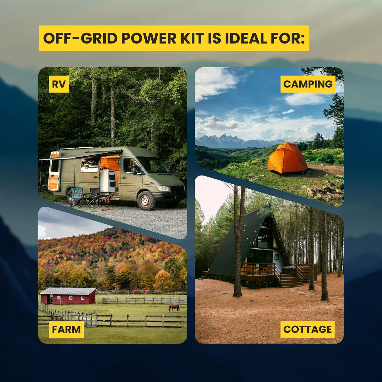 off grid RV kits