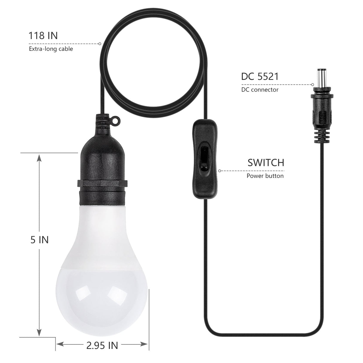 Cheap LED light bulb