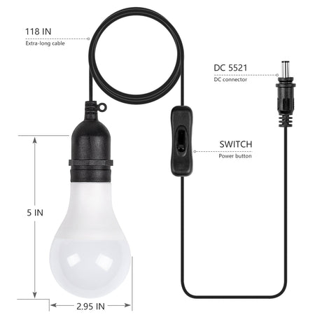 Cheap LED light bulb