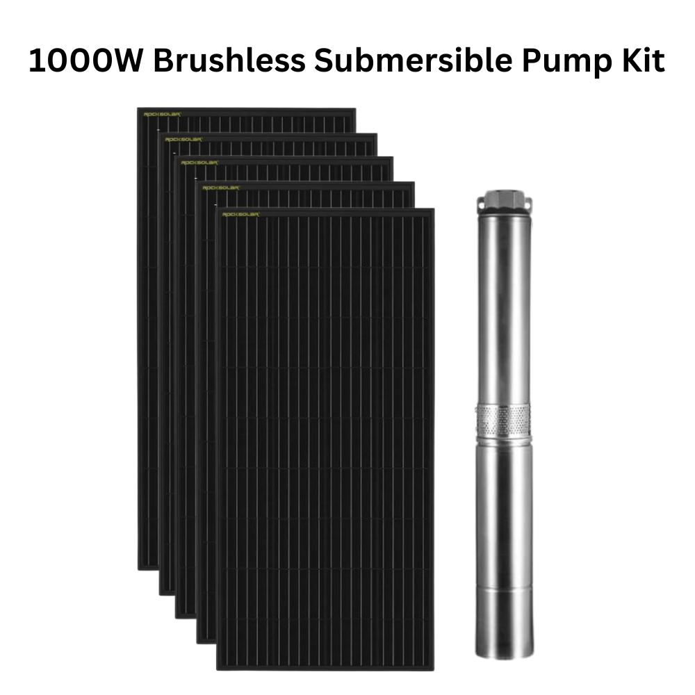 1000w brushless solar water pumps kits for ponds