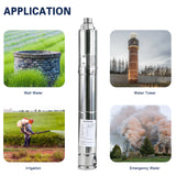 Rocksolar 1.61 HP Solar-Powered Submersible Pump Kit