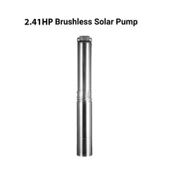 Bomba sumergible híbrida solar DC/AC Rocksolar de 2.41HP