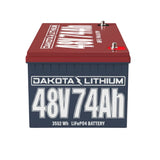 Dakota 48V 74Ah LiFePO4 Battery Pack – Long-Life 48V Lithium Iron Phosphate Battery for Solar, RV, Marine & Off-Grid Power