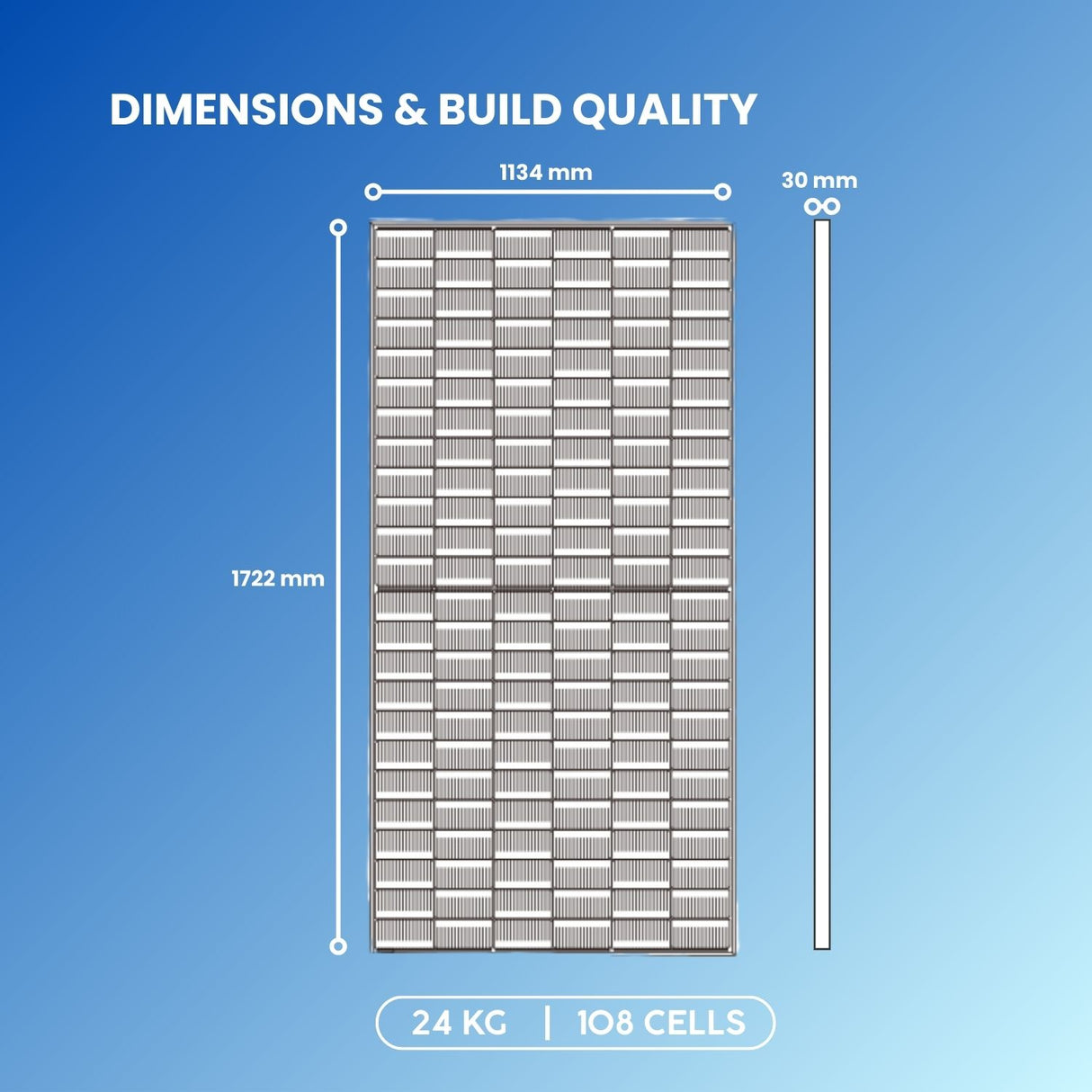 Seraphim Sable 440W TOPCon Bifacial Full Black Solar Panel ($0.38/W)