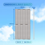 JA Solar JAM72D40 MB (600–605W) N-Type Double Glass Bifacial Module