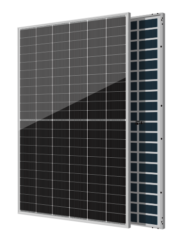 585w bifacial double glass solar module 

