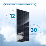 JA Solar JAM72D40 MB (600–605W) N-Type Double Glass Bifacial Module