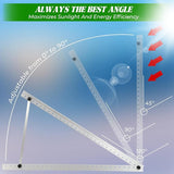Adjustable Angle ground and wall Mounting Kit for 440 Watts Solar Panel
