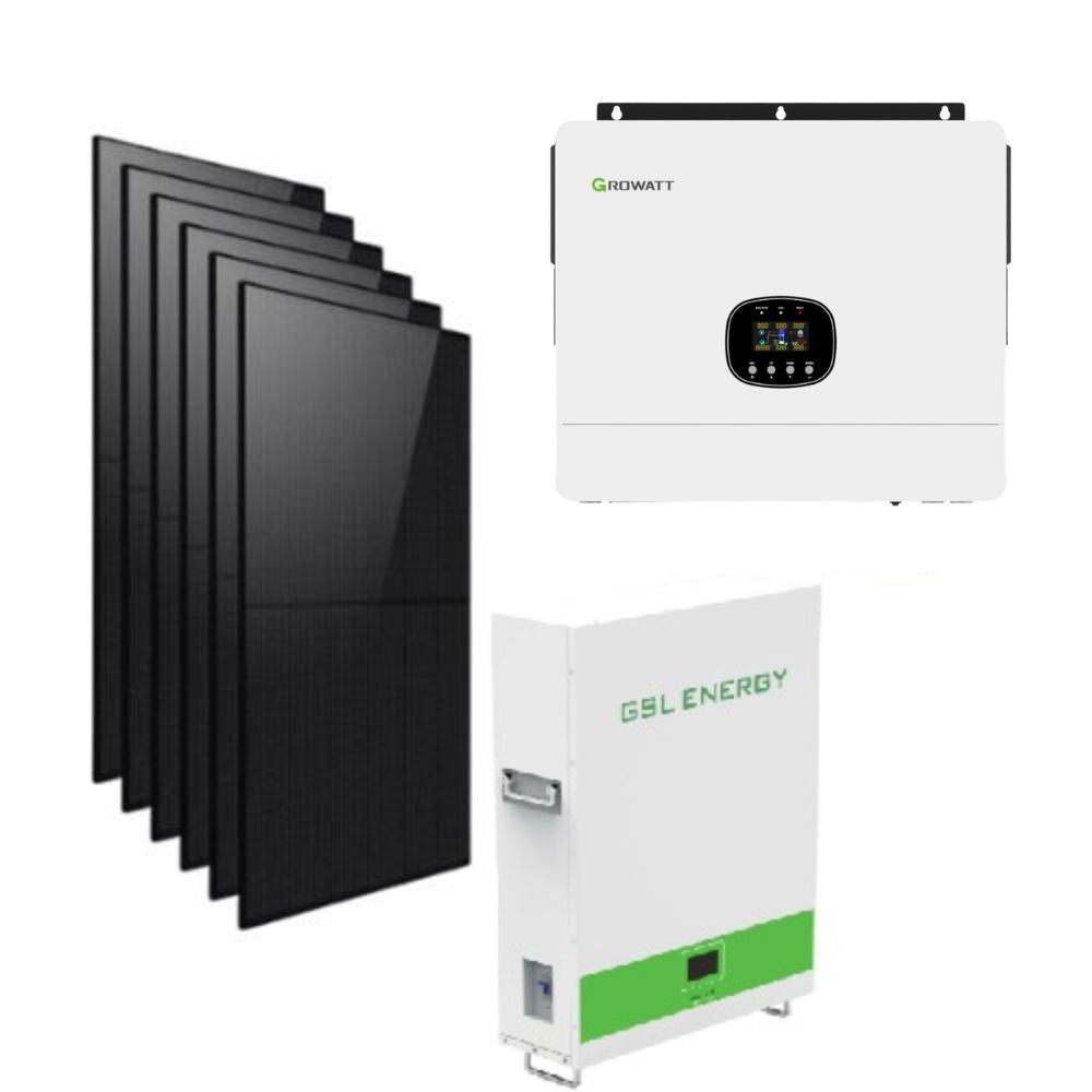12 KW Premium Split Phase 120V/240Vac Off-Grid Solar System