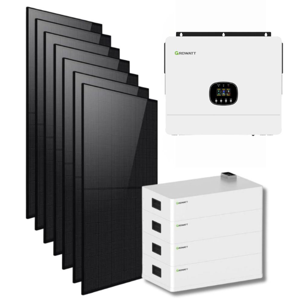 12 KW Premium Split Phase 120V/240Vac Off-Grid Solar System