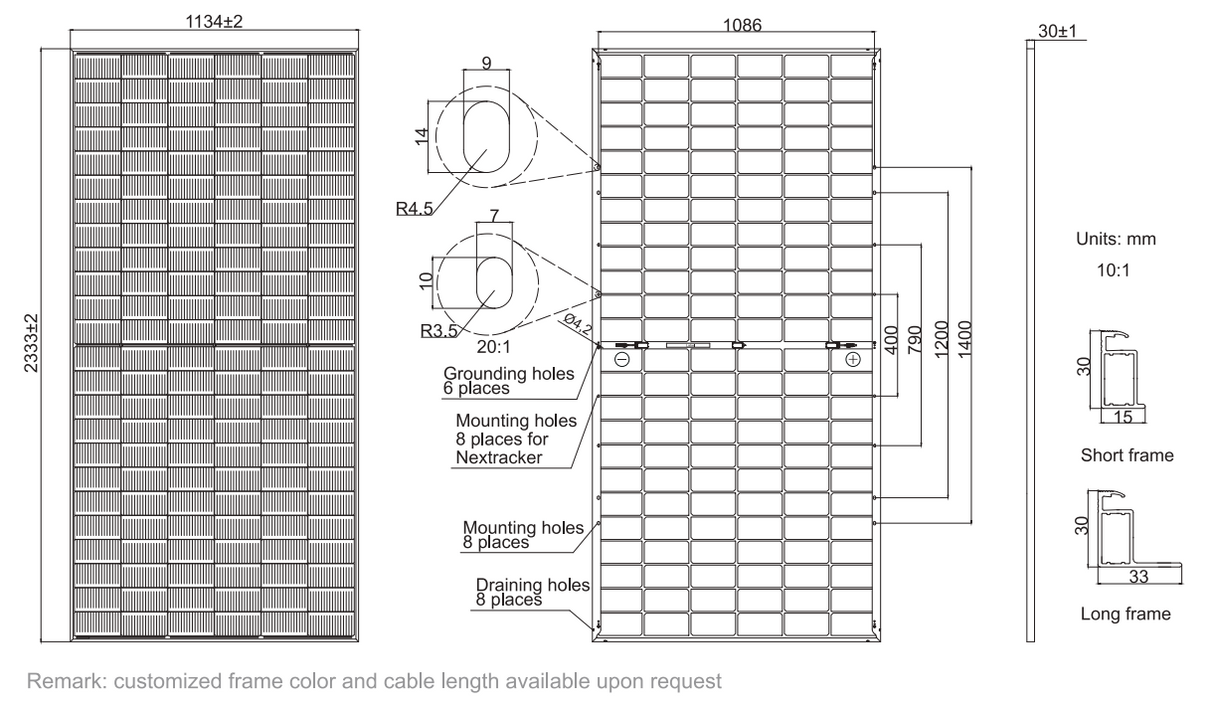 JA  595W JAM72D40 575-600/LB (0.362$/W)(31 panels/ Pallet)