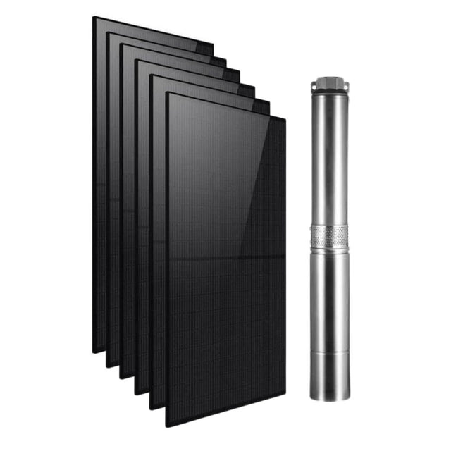 3hp solar powered submersible water pump kit

