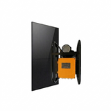 Bomba sumergible solar sin escobillas de CC Rocksolar de 20-40 V y 0,4 HP con controlador incorporado