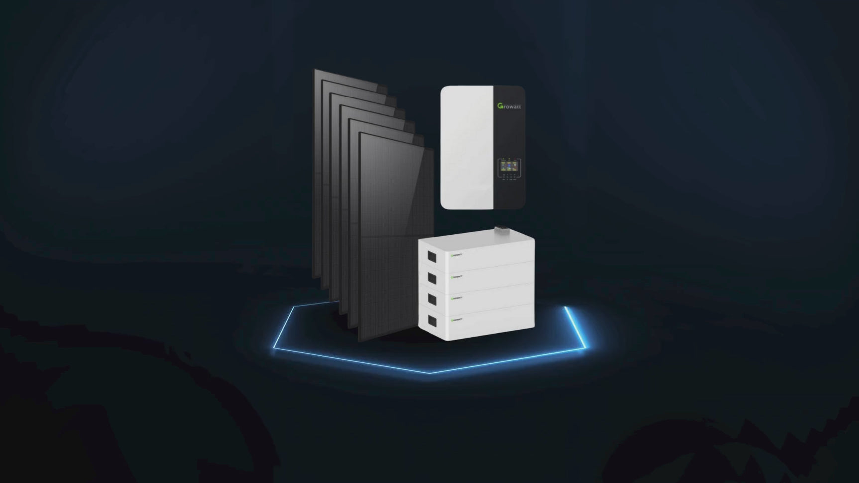 video of 10kw off grid inverter