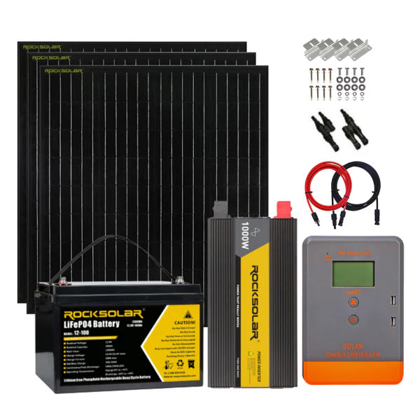 1000w off grid solar power kits