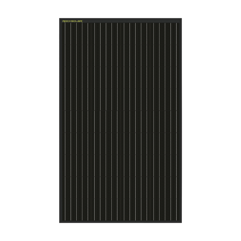 ROCKSOLAR 150W 12V Rigid Monocrystalline Solar Panel - Waterproof with Corrosion-Resistant Aluminum Alloy Frame