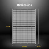 Philadelphia 440W Rigid Monocrystalline Bi facial Solar Panel (0.342$/W) (37 panels/ Pallet)