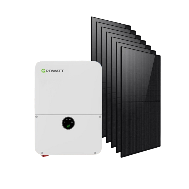 11.4kw grid tie inverter with solar panels