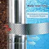 water inlet filter of  brushless solar pump