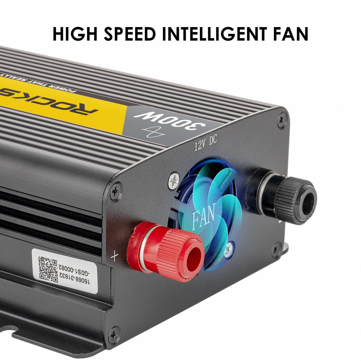 high speed fan on 300w pure sin wave inverter 