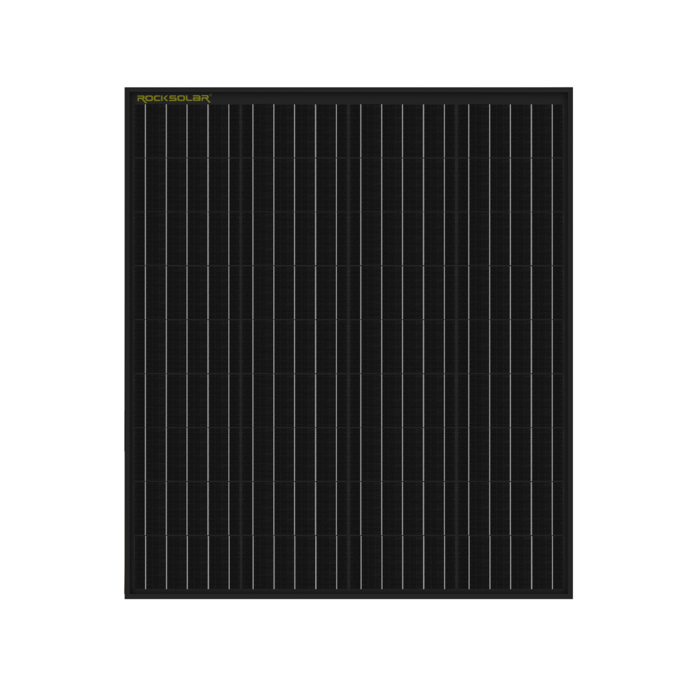 ROCKSOLAR 100W 12V Rigid Solar Panel  Kit with 30A PWM Controller